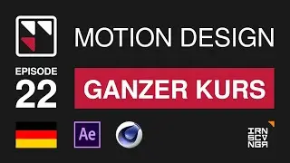 Motion Design | Ep.22: Ü3 A2.2: Cinema 4D Loop - Spline-Hintergrundelemente | GANZER KURS DEUTSCH
