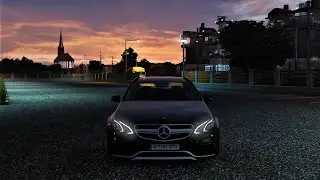 Rostock to Ştetin - Mercedes E63 577 bg // ETS2  Logitech G29 Gameplay