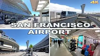 SAN FRANCISCO AIRPORT 4K