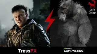 TressFX e HairWorks lado a lado!