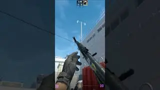 Two Smoke Outside On Nuke From One Position In CS2 #cs2 #cs2nades
