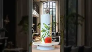 Ваза Amazonia Gigts изготовлена из тончайшего костяного фарфора, украшенного позолотой💙 