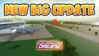 Realistic Car Driving™️| New Big Update (Airport & Playground)  - Roblox (2024)