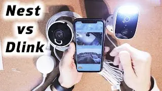 NEST VS DLINK Outdoor CCTV Camera | Unboxing & Setup