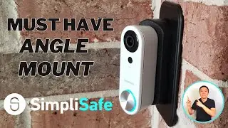 How to Install SimpliSafe Doorbell Wedge Kit - 30 Degree Kit