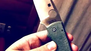***Unboxing My First Secondary Market Purchase: Spyderco Shaman & Fireside Company Custom Scales***