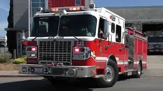 *BELL* San Jose Fire Dept. Engine 34 Responding