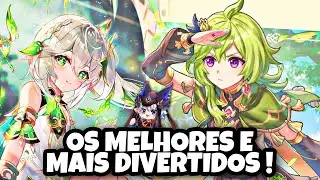 OS MELHORES TIMES DENDRO DO GENSHIN