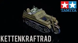 Tamiya Kettenkraftrad Full Build German Armor Build Weathering Tips and Tricks Weathering pencils