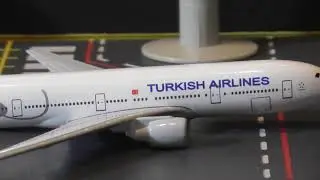 🇹🇷✈️unboxing Aircraft Model Turkish Airlines Boeing 777 TC-JJA Airplane Türk Hava Yolları (001005)