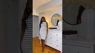 How to wear Striped Dress in Summer , 4 Ways (comment your favorite) #outfitideas #fashionstyle