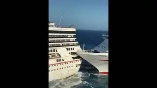 Yolcu Gemileri Çarpışıyor 😳