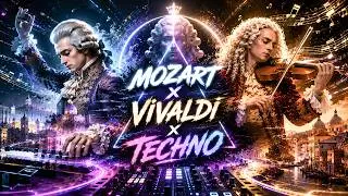 Epic Melodic Techno Mozart x Vivaldi | Piano vs Violin Deep Focus Mix