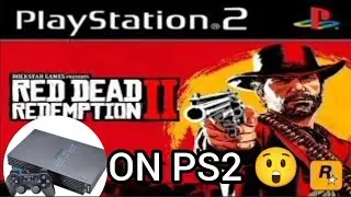 red dead redemption on PS2 😲