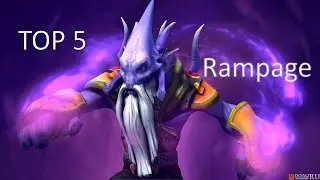 [Dota 2] top 5 Epic Rampage (Dark Seer)