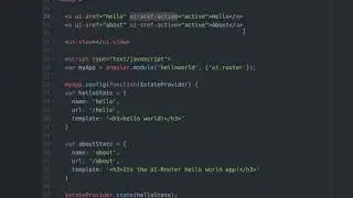 Using angular-ui-router