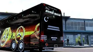 ETS 2 TÜRKİYE 1.40 | TRAVEGO OTOGAR ÇIKIŞ.. GERÇEK MOTOR SESİ!!