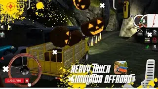 heavy cargo truck simulator offroad uphill game  -  Heavy Truck Simulator  - Android Gameplay # 17