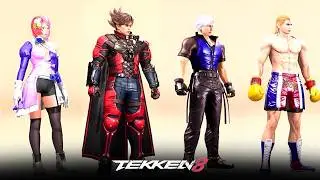 Tekken 8 DLC Legacy Outfits Showcase Vol.2 ALL CHARACTERS