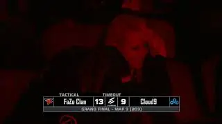 Девчёнка спалилась на стадионе ELEAGUE Major 2018 | Grand Final | Cloud9 vs Faze