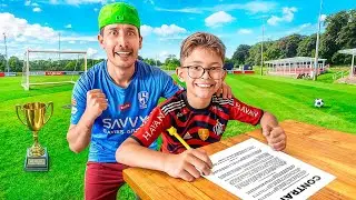 Meu Filho PASSOU NA PENEIRA DO FLAMENGO e foi Contratado