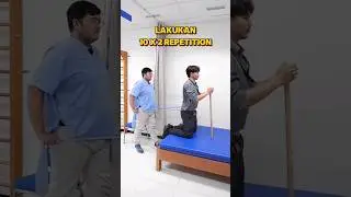 Latihan Menjaga Keseimbangan Saat Berdiri untuk Pasien Stroke atau Lansia #fisioterapi #stroke