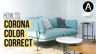 Corona Color Correct Map to adjust textures in 3Ds Max