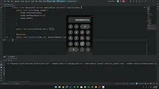 I Made Calculator in Java FX