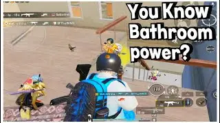 Unstoppable monster recharged bathroom power | PUBG MOBILE