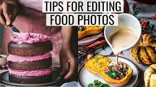 HOW TO EDIT FOOD PHOTOS FOR INSTAGRAM | Part I