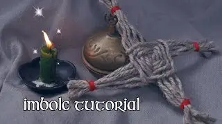 Imbolc Tutorial - Brigid Cross