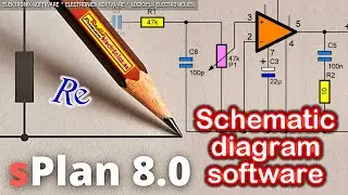 Abacom sPlan 8 - The best software for diagramming electronic schematics