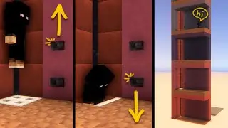 Is this the best Elevator in Minecraft? - Water Lift Build Tutorial