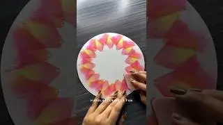 Lettering artwork with sponge background! 