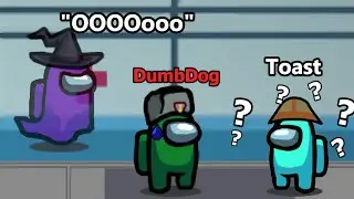 My partner trolled but Toast STILL didn't know it was me | DumbDog Among Us