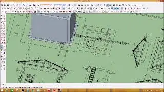 SketchUp  DWG ÜZERİNDEN  MODELLEME  SU TEMİNİ PROJESİ MODELLEME