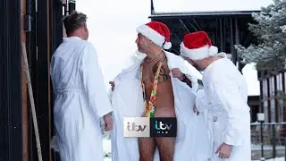 The Boys Go Ice Water Diving In Finland 🥶 | Gordon, Gino and Fred: Desperately Seeking Santa | ITV