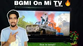BGMI On Mi Tv | How to install in Android TV | Smart Tv