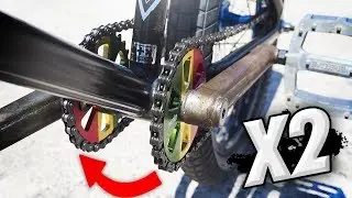 CREAMOS UNA BMX CON DOBLE DISTRIBUCIÓN - El experimento más complicado!!