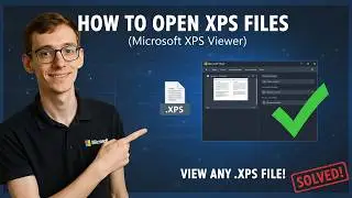 How to Open XPS Files (Microsoft XPS Viewer)