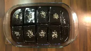 Gâteau à la sauce au chocolat très moelleux et très délicieux !!!😋
