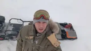 На рыбалку с КИТАЙСКИМ шуруповертом Hanwei на мотобуксировщике ikudzo