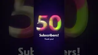 Thank you for 50 subscribers!