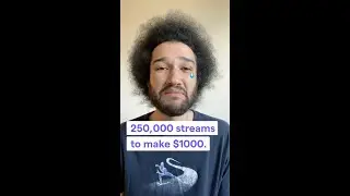 How much do artists earn from streaming apps? | 