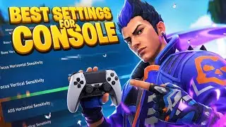 *NEW* THE BEST CONSOLE VALORANT RADIANT SETTINGS & SENSITIVITY+CROSSHAIR FOR RANKED - Valorant PS5