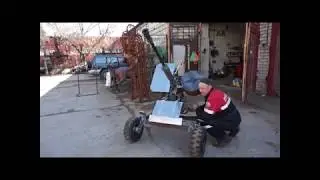 Мангал - пушка от Вадима Кулешова. Как это работает!