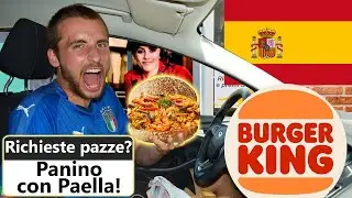 RICHIESTE ASSURDE ai Fast Food SPAGNOLI!! *FUGGITI DA MC DONALD'S*