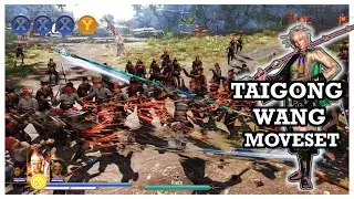 Warriors Orochi 4 Ultimate - Taigong Wang Moveset
