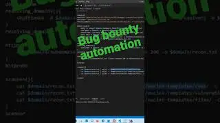 Easy bug bounty automation