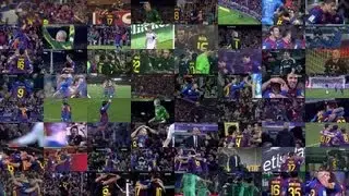 Messi Messi Messi goals at once